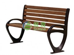 供应铸铝脚公园椅，实木公园椅，户外休闲椅