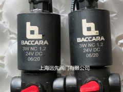 以色列BACCARA三通电磁阀3W,NC1,2