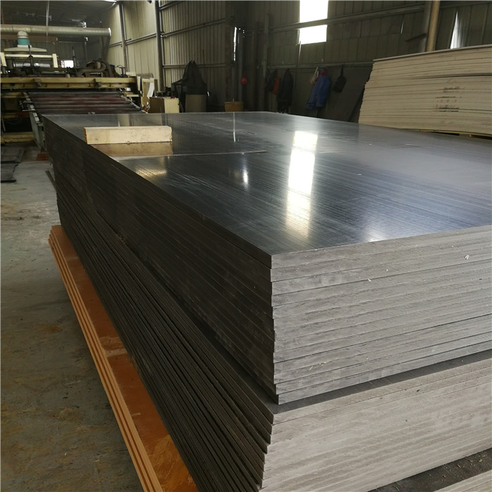 硬度高承重好煤炭厂防护阻燃板砖机托板工程塑料板聚氯乙烯板