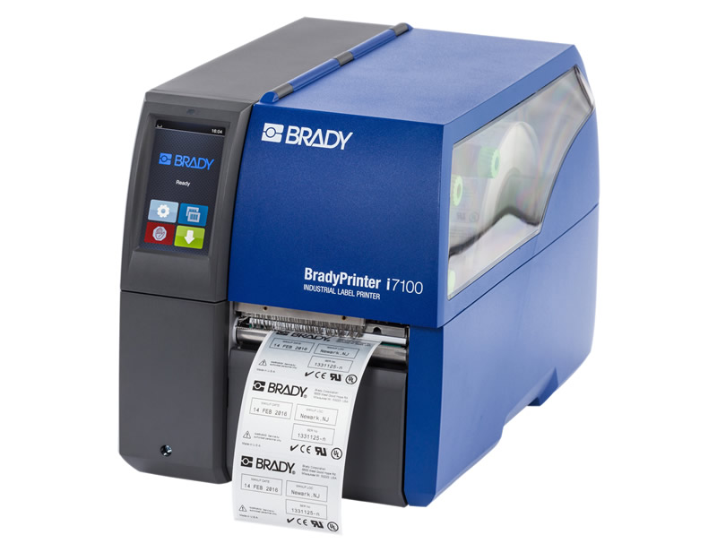 广州标签套管打印机贝迪i7100打印机