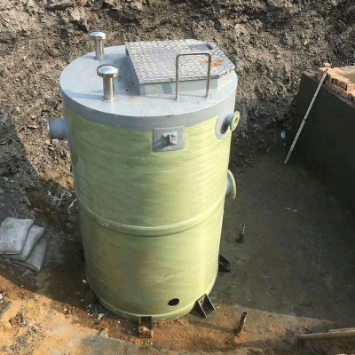 玻璃钢一体化泵站污水预制地埋式污水泵站