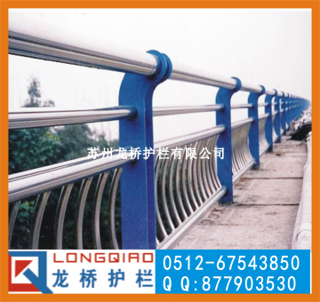 大同桥梁景观护栏 市政桥梁栅栏 304不锈钢碳钢复合管栏杆